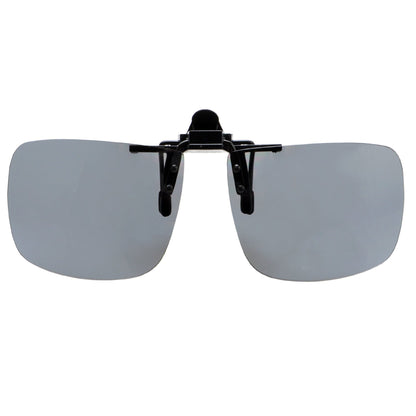 Square Flip up Polarized Clip-on Sunglasses F69