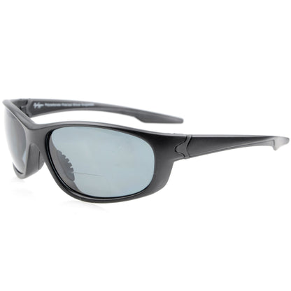 Unbreakable Sports Bifocal Sunglasses Matte Black TH6145