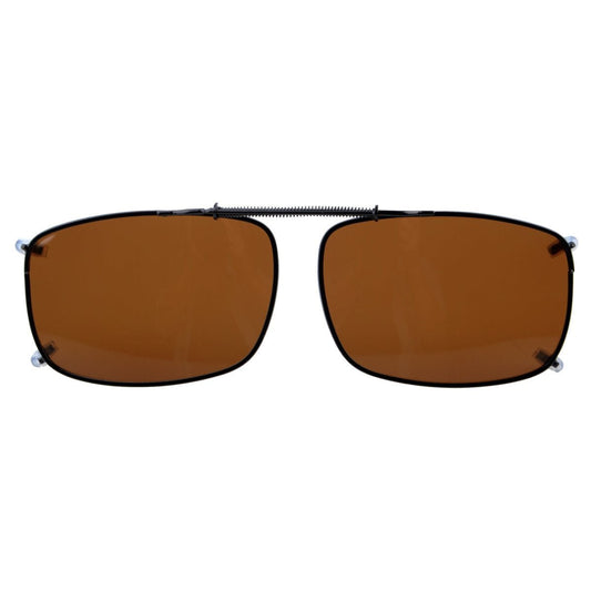 Wide Lens Clip on Polarized Sunglasses C60 (58MMx38MM)eyekeeper.com